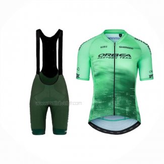 2024 Maillot Cyclisme Femme Orbea Bleu Manches Courtes Et Cuissard