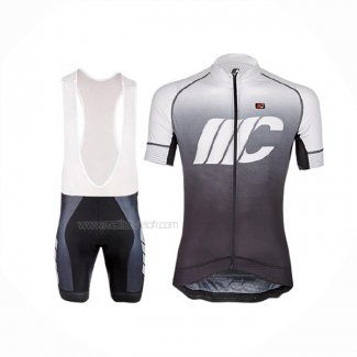 2018 Maillot Cyclisme Cipollini Shading Gris Manches Courtes Et Cuissard