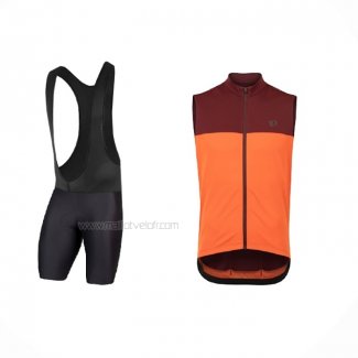 2021 Gilet Coupe-vent Pearl Izumi Orange Et Cuissard