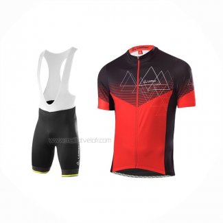 2022 Maillot Cyclisme Loffler Rouge Manches Courtes Et Cuissard