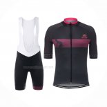 2017 Maillot Cyclisme Giro D'italie Noir Manches Courtes Et Cuissard