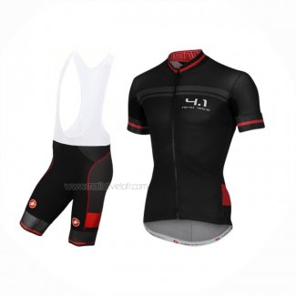 2016 Maillot Cyclisme Castelli Noir Manches Courtes Et Cuissard