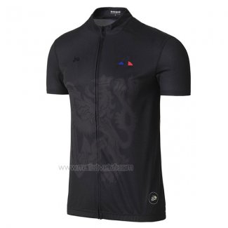 2017 Maillot Cyclisme Tour De France Noir Manches Courtes