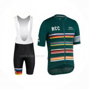 2019 Maillot Cyclisme Rapha Vert Manches Courtes Et Cuissard