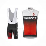 2017 Gilet Coupe-vent Scott Rouge Et Cuissard