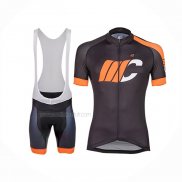 2018 Maillot Cyclisme Cipollini Easy Noir Orange Manches Courtes Et Cuissard