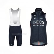 2022 Gilet Coupe-vent INEOS Noir Et Cuissard