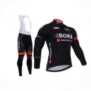 2015 Maillot Cyclisme Bora Noir Manches Longues Et Cuissard