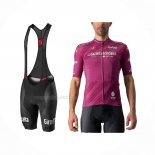 2021 Maillot Cyclisme Giro D'italie Fuchsia Manches Courtes Et Cuissard