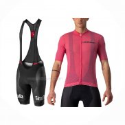 2021 Maillot Cyclisme Giro D'italie Rose Manches Courtes Et Cuissard