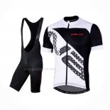 2019 Maillot Cyclisme Nalini Volata 2.0 Noir Blanc Manches Courtes Et Cuissard