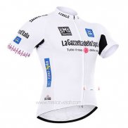 2015 Maillot Cyclisme Giro D'italie Blanc Manches Courtes