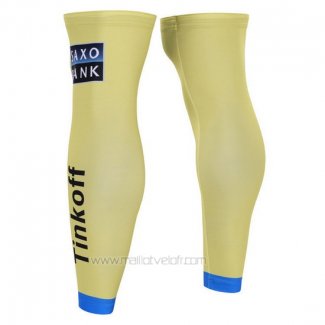 2015 Saxo Bank Jambieres Cyclisme Jaune