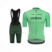 2021 Maillot Cyclisme Orbea Vert Manches Courtes Et Cuissard