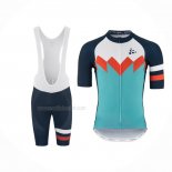 2024 Maillot Cyclisme Craft Bleu Clair Manches Courtes Et Cuissard