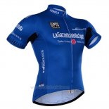 2015 Maillot Cyclisme Giro D'italie Bleu Manches Courtes