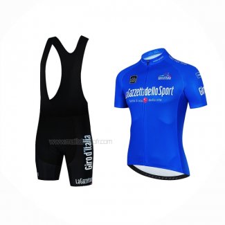 2022 Maillot Cyclisme Giro D'italie Profond Bleu Manches Courtes Et Cuissard