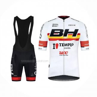 2021 Maillot Cyclisme BH Templo Blanc Manches Courtes Et Cuissard