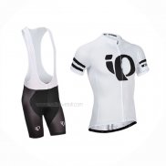 2014 Maillot Cyclisme Pearl Izumi Noir Blanc Manches Courtes Et Cuissard