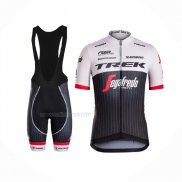 2016 Maillot Cyclisme Trek Segafredo Noir Blanc Manches Courtes Et Cuissard