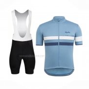 2018 Maillot Cyclisme Rapha Bleu Bleu Profond Manches Courtes Et Cuissard