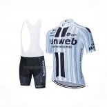 2020 Maillot Cyclisme Sunweb Blanc Noir Manches Courtes Et Cuissard