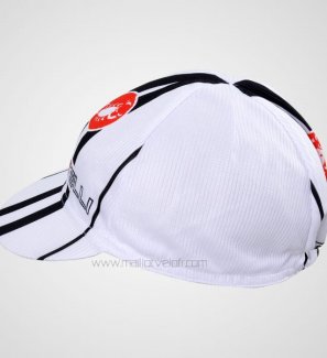 2012 Castelli Casquette Cyclisme Blanc